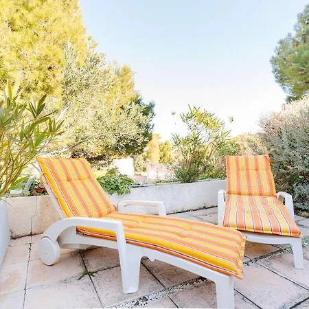 Pavillon Climatise 3 Pieces Avec Piscine, Terrasse, Parking, Et Television - 4 Couchages - Fr-1-409-3 וילה נרבון-פלאז'